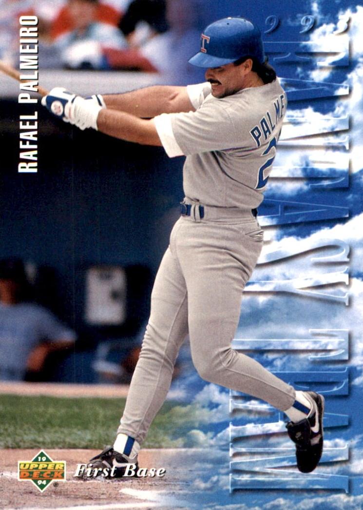 1994 Upper Deck Baseball Rafael Palmeiro #34 PSA 8.5