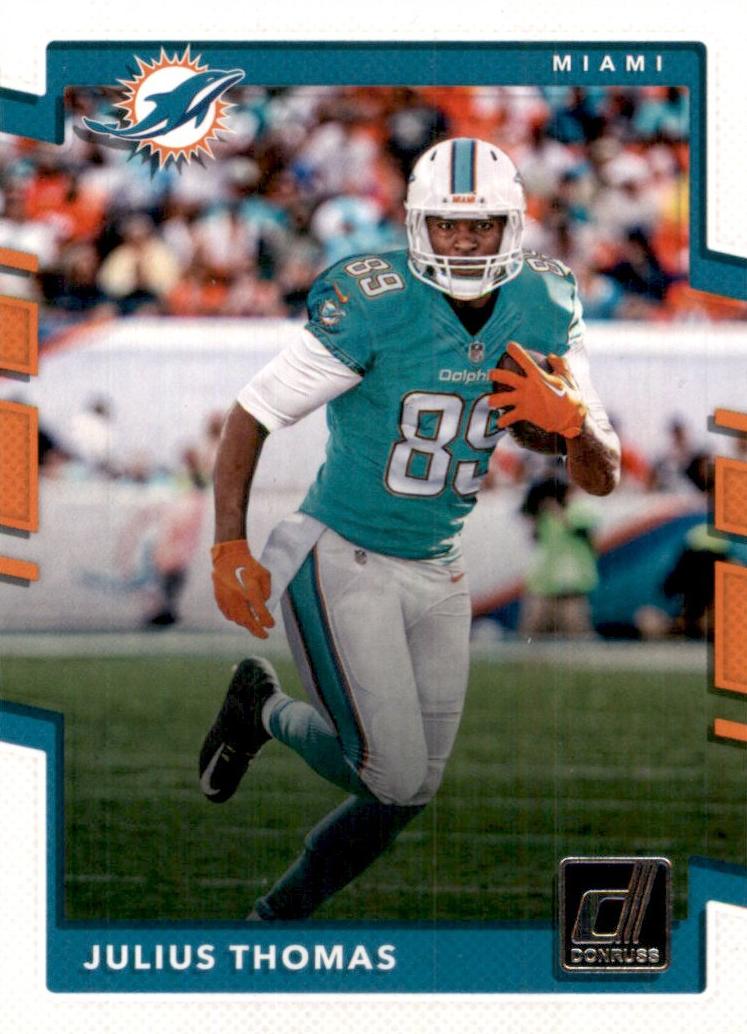 2017 Panini Donruss Football Julius Thomas #159