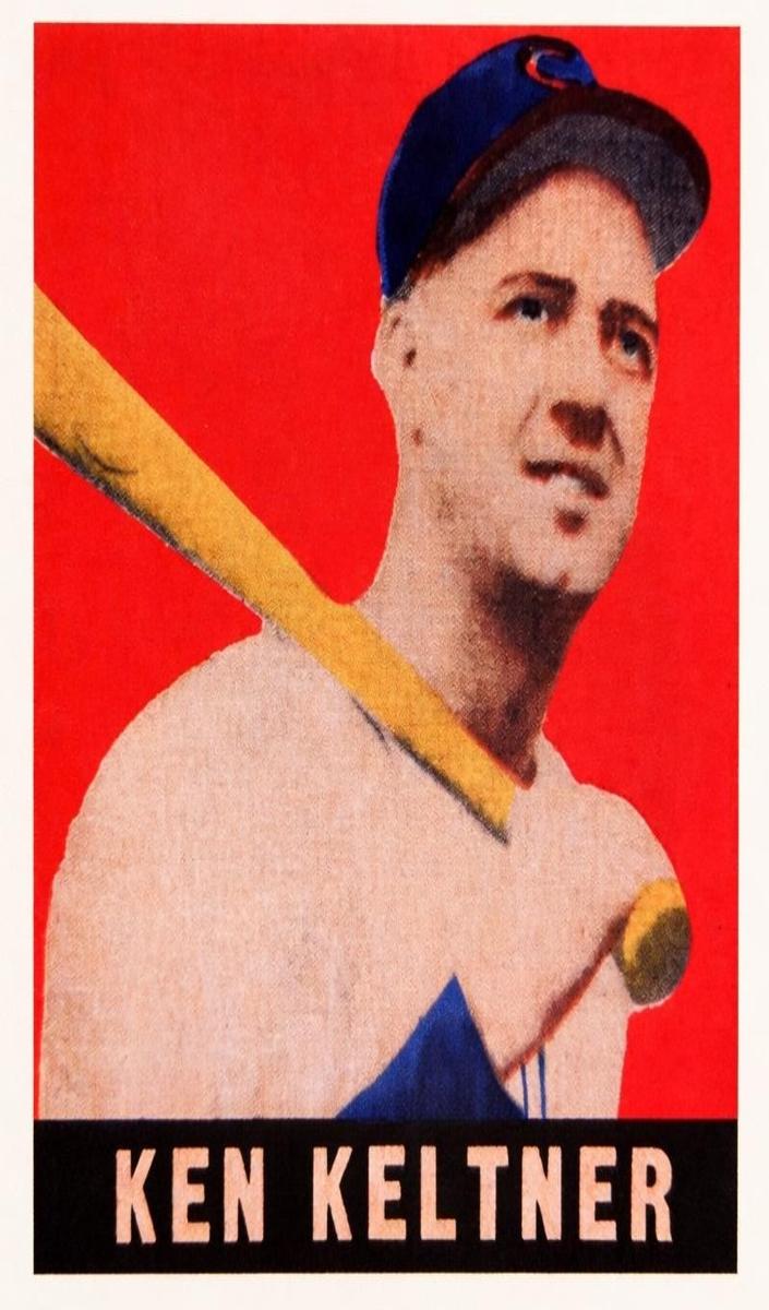1948 Leaf Baseball Ken Keltner #45 PSA 5.5