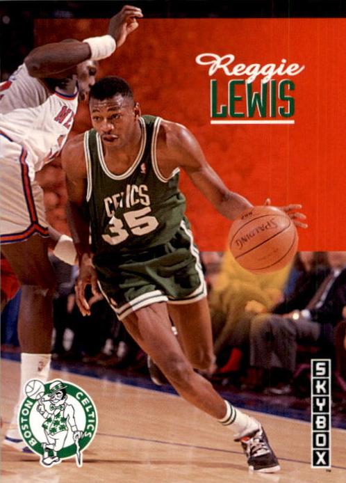 1992 Skybox Basketball Reggie Lewis #15