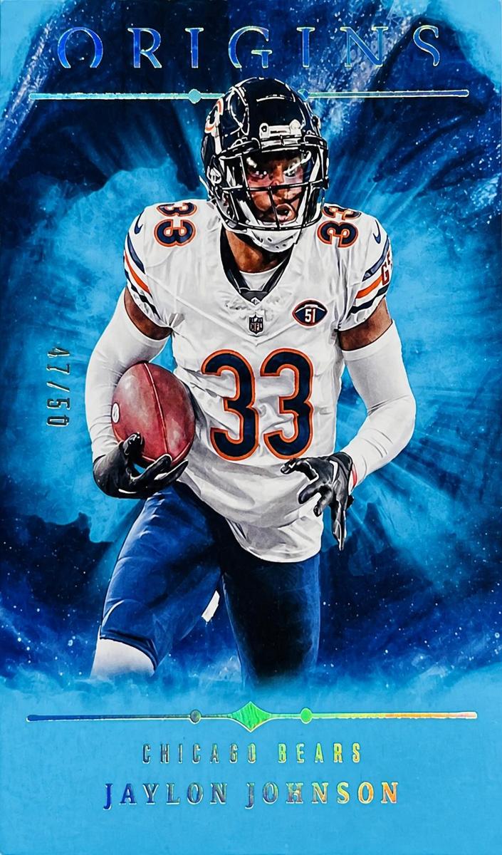 2024 Panini Origins Football Turquoise Jaylon Johnson #86
