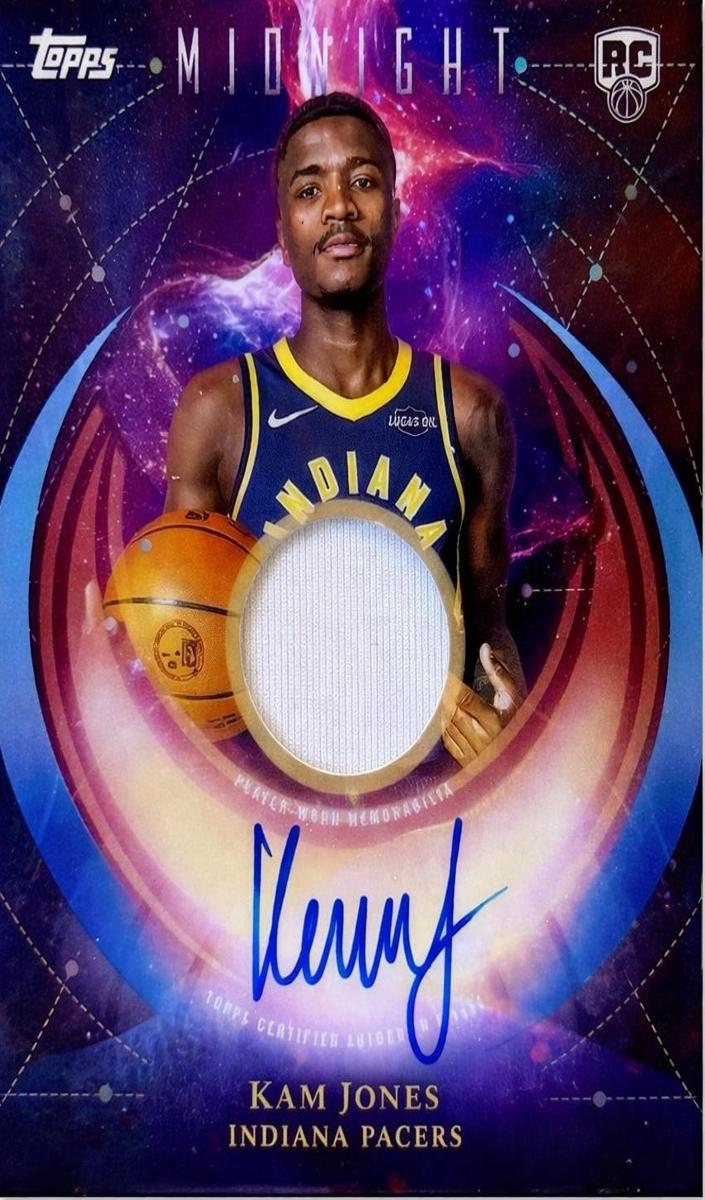 2025 Topps Midnight Basketball Kam Jones #RJA-KJO