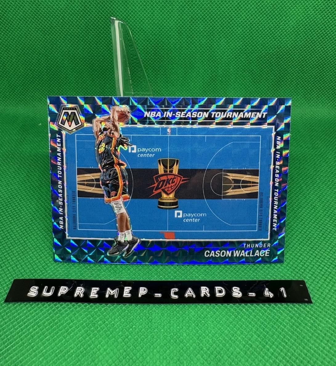 2023 Panini Mosaic Basketball Cason Wallace #25