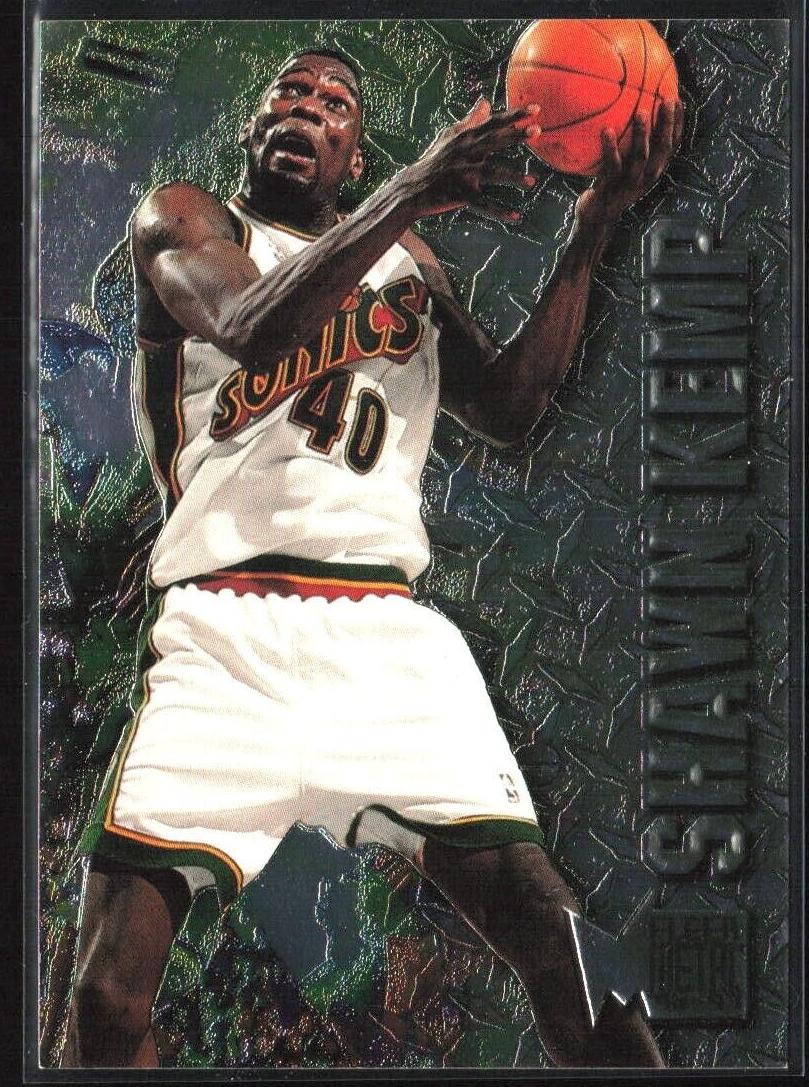 1996 Fleer Metal Basketball Shawn Kemp #93 PSA 10