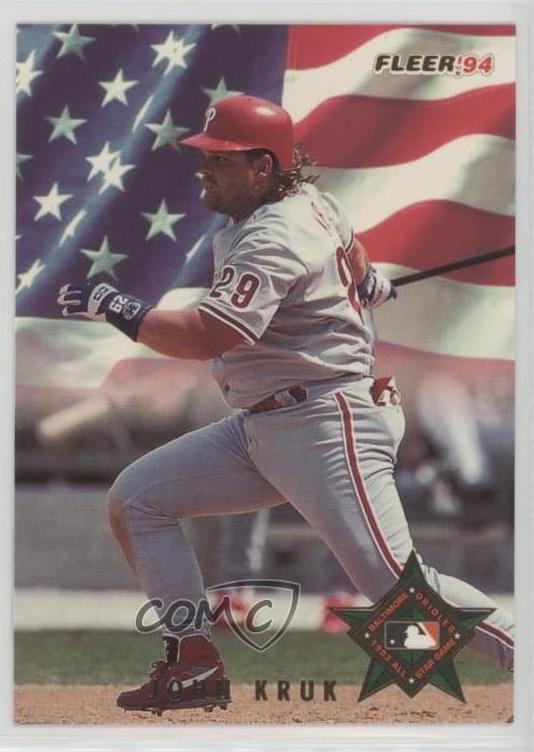 1994 Fleer Baseball John Kruk #44
