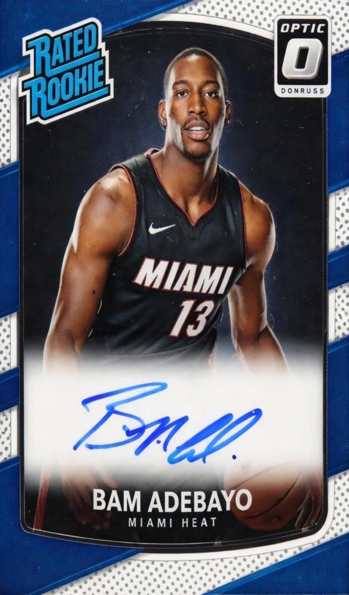 2017 Donruss Optic Basketball Bam Adebayo #187