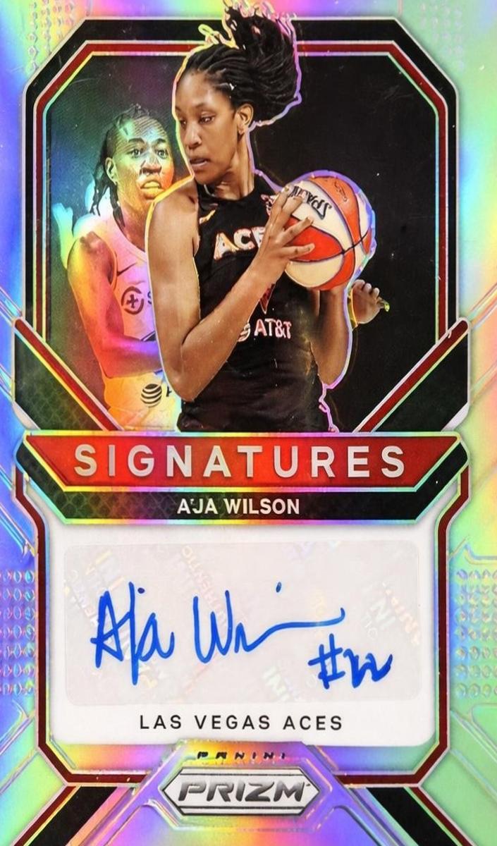2021 Panini Prizm WNBA Basketball Silver A'ja Wilson #SG-AJW