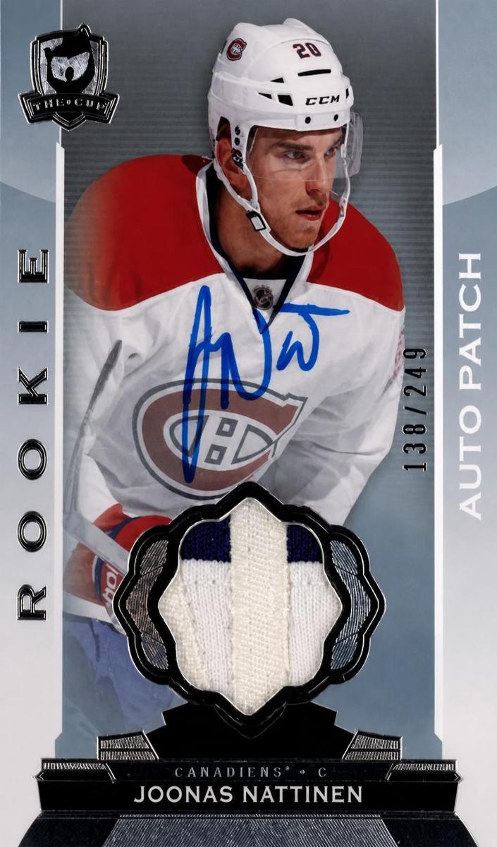 2014 Upper Deck The Cup Hockey Joonas Nattinen #101