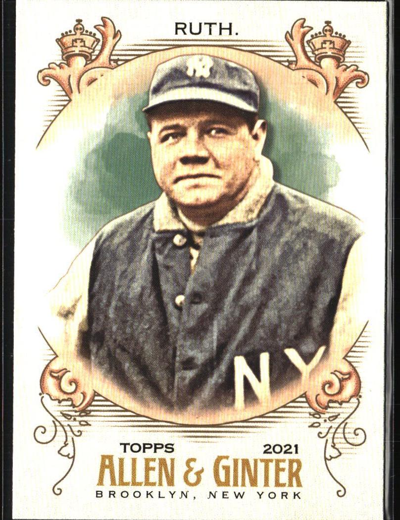 2021 Topps Allen & Ginter Chrome Baseball Babe Ruth #120