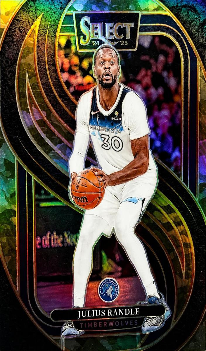 2024 Panini Select Basketball Green Camo Julius Randle #129