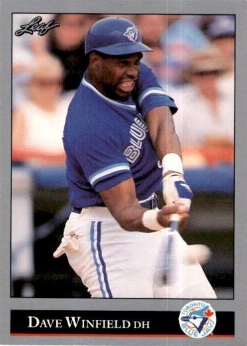 1992 Leaf Baseball Dave Winfield #171 PSA 10