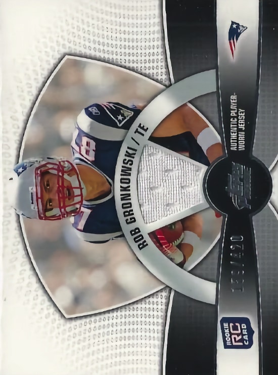 2010 Topps Football Rob Gronkowski #PRR-RG