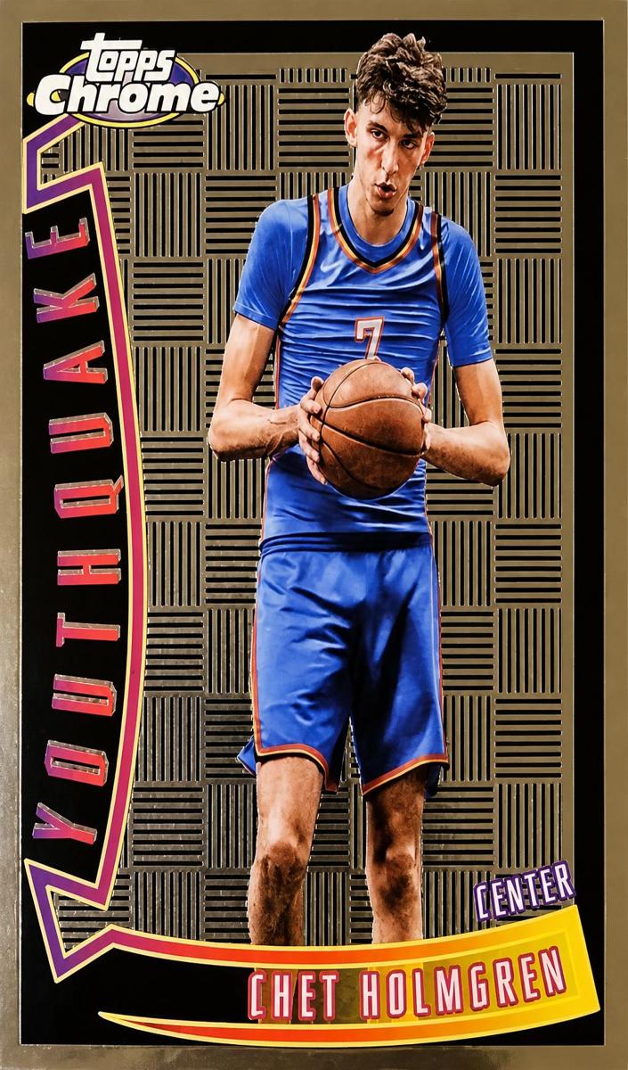 2023 Topps Chrome Basketball Chet Holmgren #YQ-14
