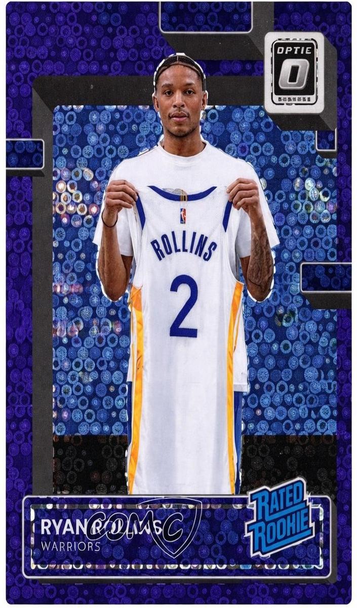 2022 Donruss Optic Basketball Fast Break Purple Ryan Rollins #211