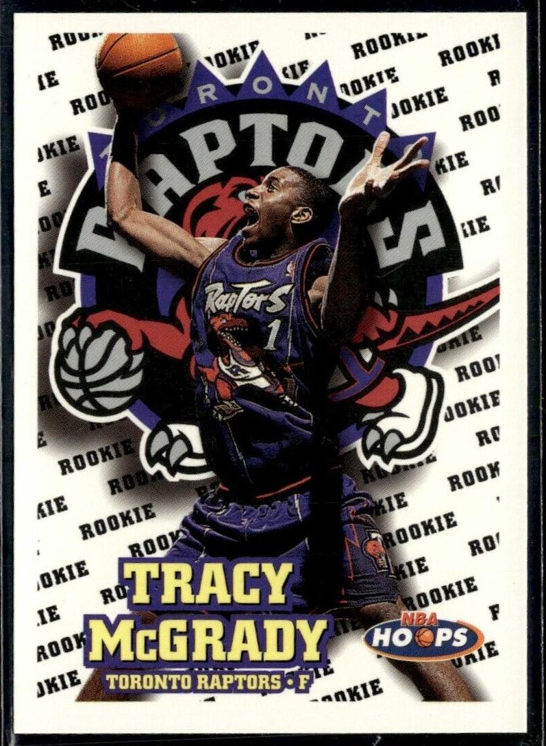 1997 Hoops Basketball Tracy McGrady #169 PSA 9