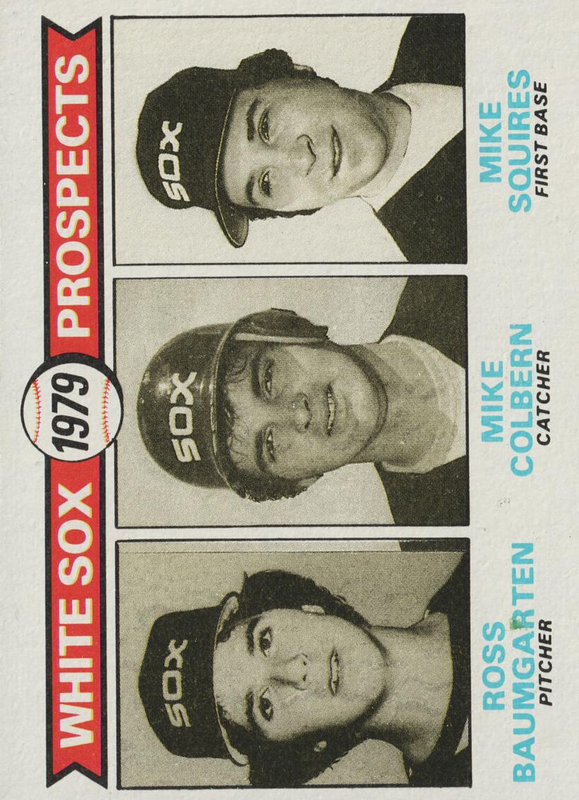 1979 Topps Baseball White Sox Prospects #704