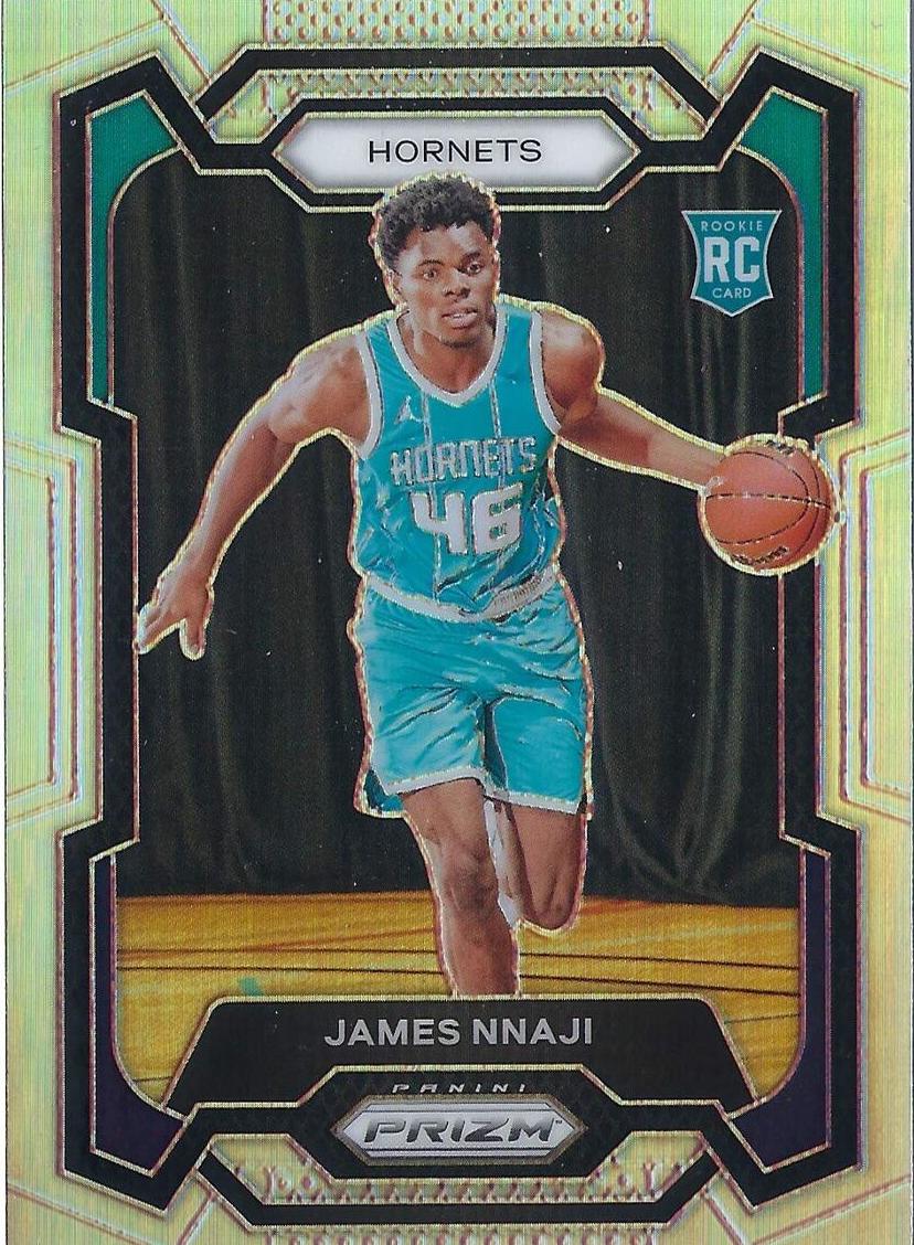2023 Panini Prizm Basketball Silver James Nnaji #159