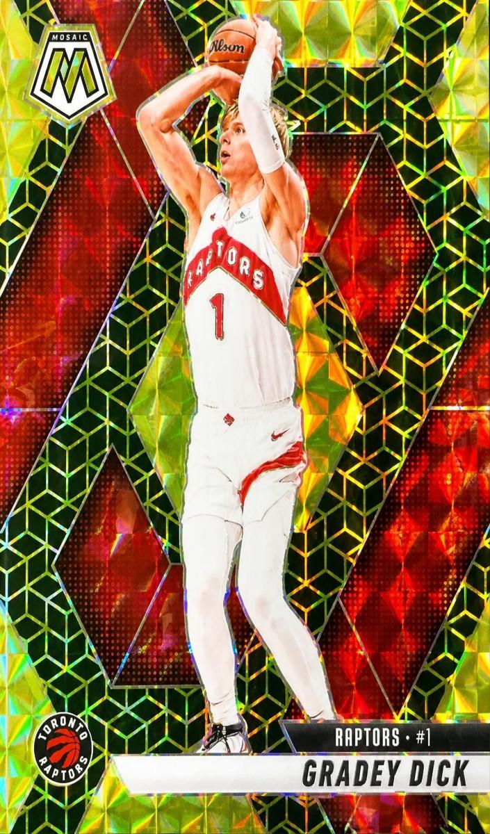 2024 Panini Mosaic Basketball Gold Gradey Dick #98