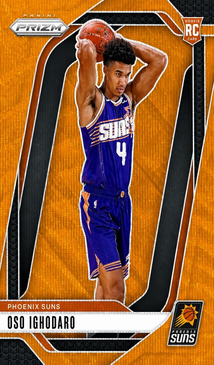 2024 Panini Prizm Basketball Orange Wave Oso Ighodaro #245