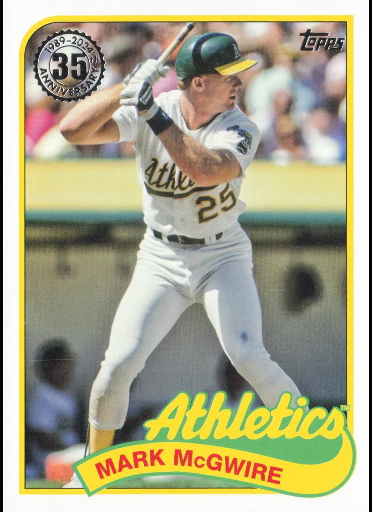 2024 Topps Baseball Mark McGwire #89B-53 PSA 10