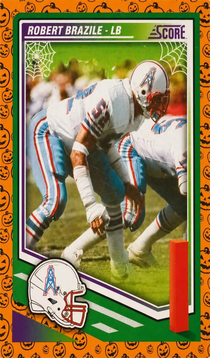2025 Panini Score Football Pumpkin Robert Brazile #261