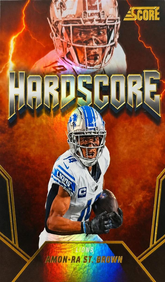 2024 Panini Score Football Amon-Ra St. Brown #HS-ASN