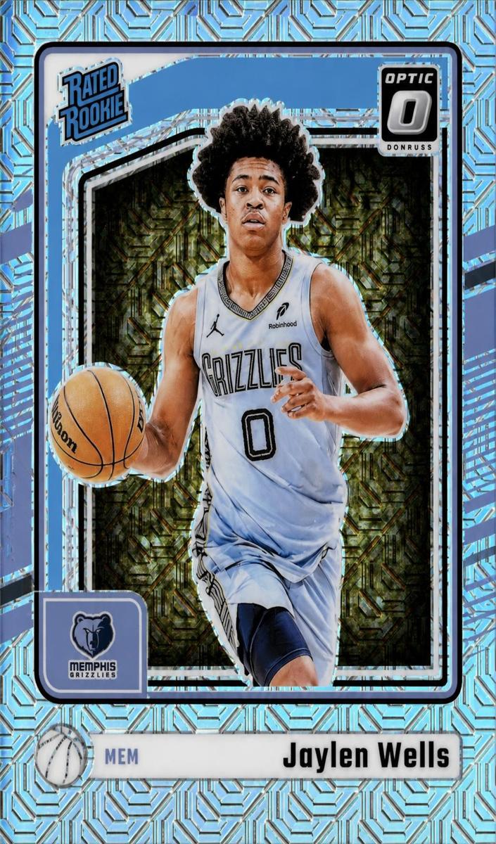 2024 Donruss Optic Basketball Choice Jaylen Wells #252