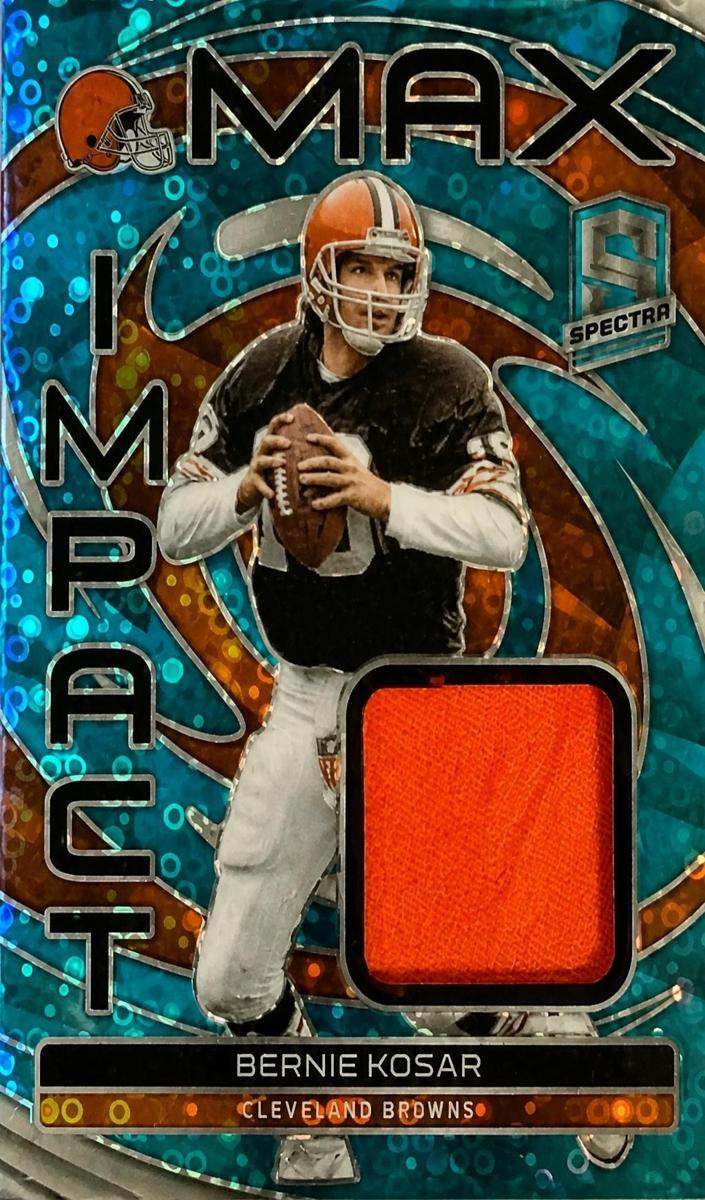 2023 Panini Spectra Football Neon Blue Bernie Kosar #MI-BKO