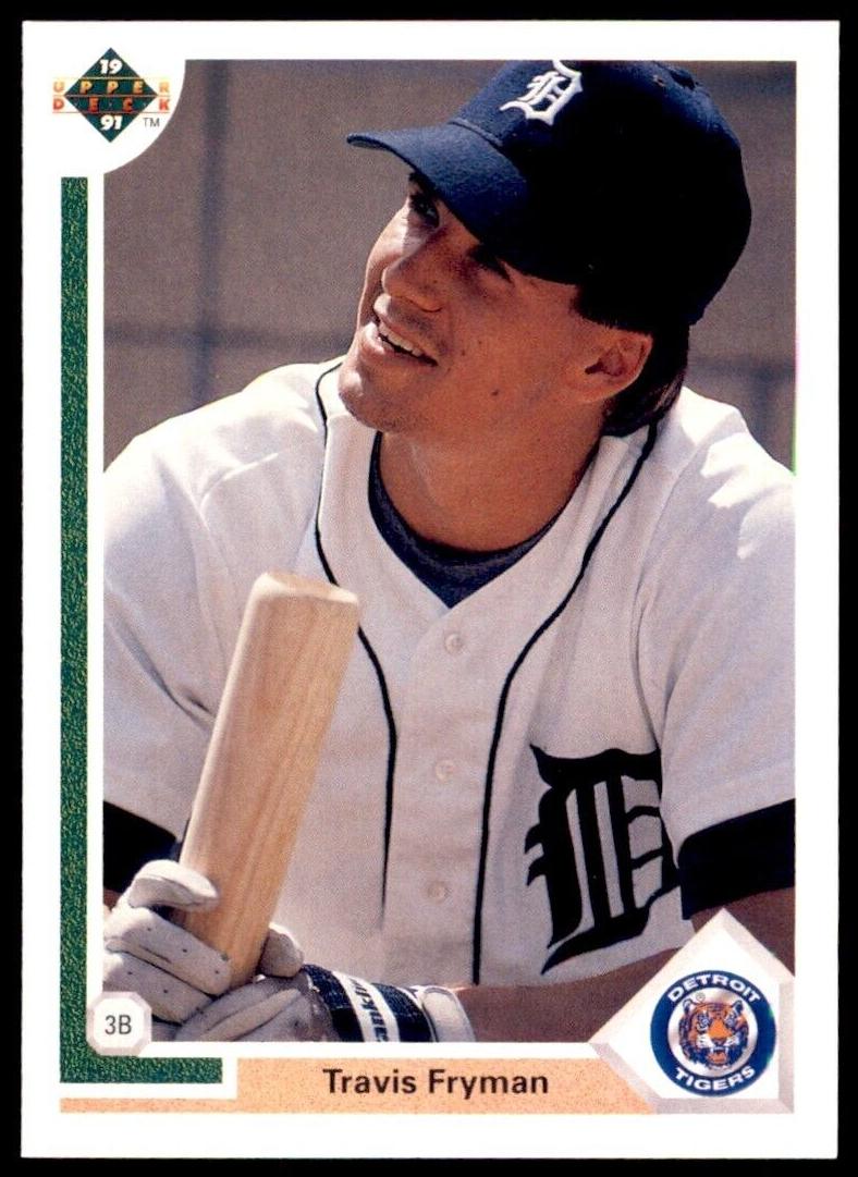 1991 Upper Deck Baseball Travis Fryman #225 PSA 8.5