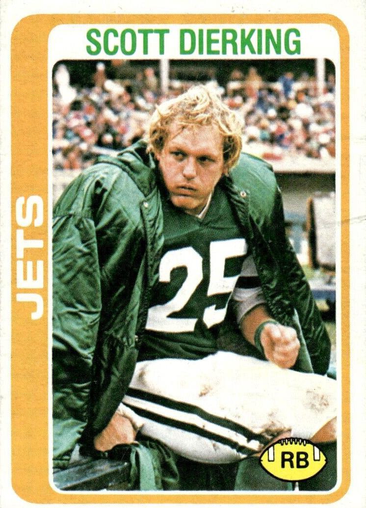 1978 Topps Football Scott Dierking #206