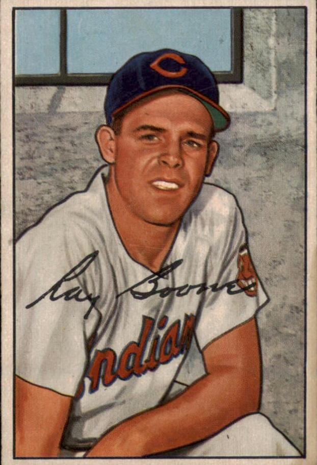 1952 Bowman Baseball Ray Boone #214