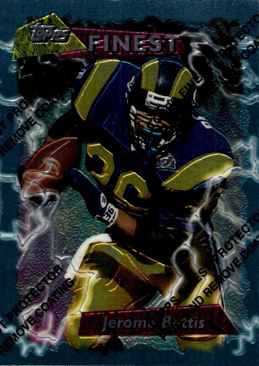 1995 Topps Finest Football Jerome Bettis #205
