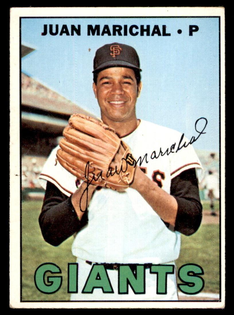 1967 Topps Baseball Juan Marichal #500 PSA 7.5