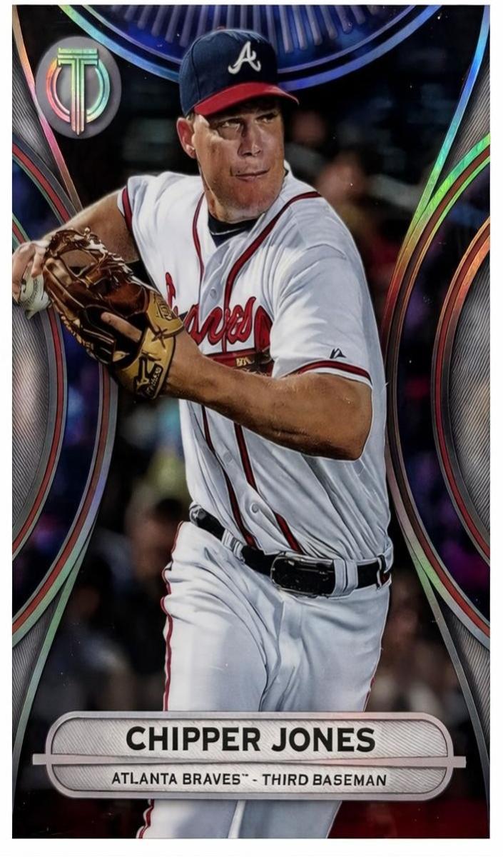 2025 Topps Tribute Baseball Chipper Jones #14 PSA 9