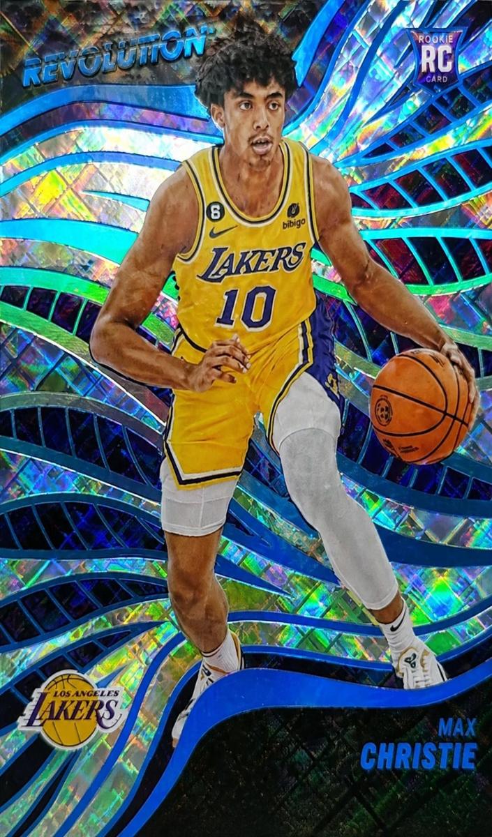2022 Panini Revolution Basketball Cosmic Max Christie #111 PSA 8