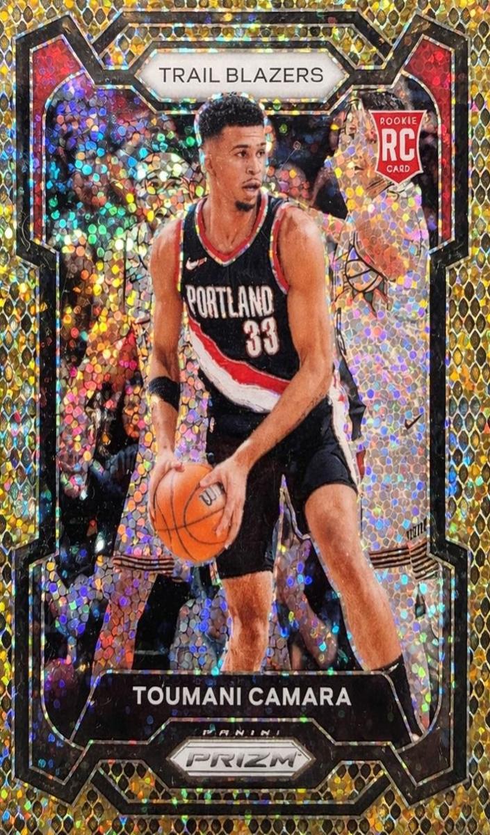 2023 Panini Prizm Basketball King Snake Toumani Camara #164 PSA 10