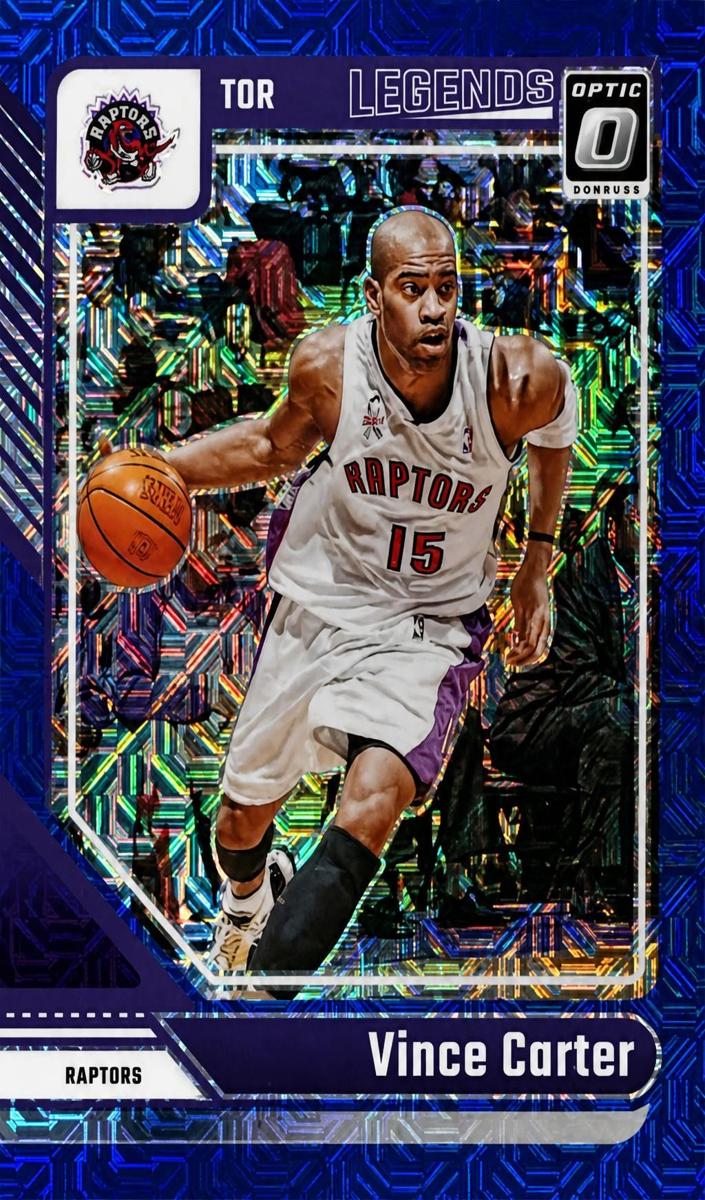 2024 Donruss Optic Basketball Choice Blue Vince Carter #245