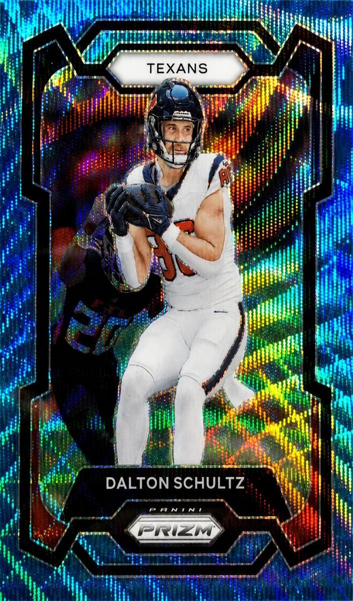 2023 Panini Prizm Football Blue Wave Dalton Schultz #115