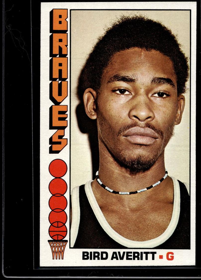 1976 Topps Basketball Bird Averitt #49