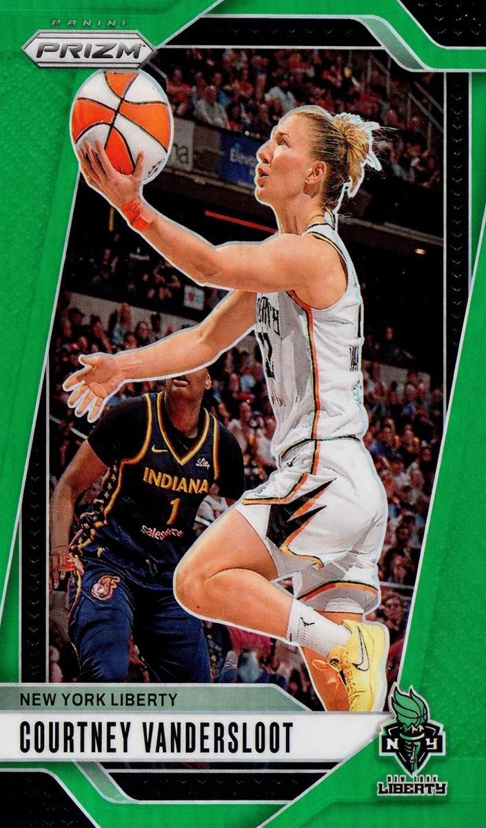 2024 Panini Prizm WNBA Basketball Green Courtney Vandersloot #53