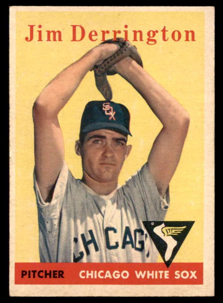 1958 Topps Baseball Jim Derrington #129