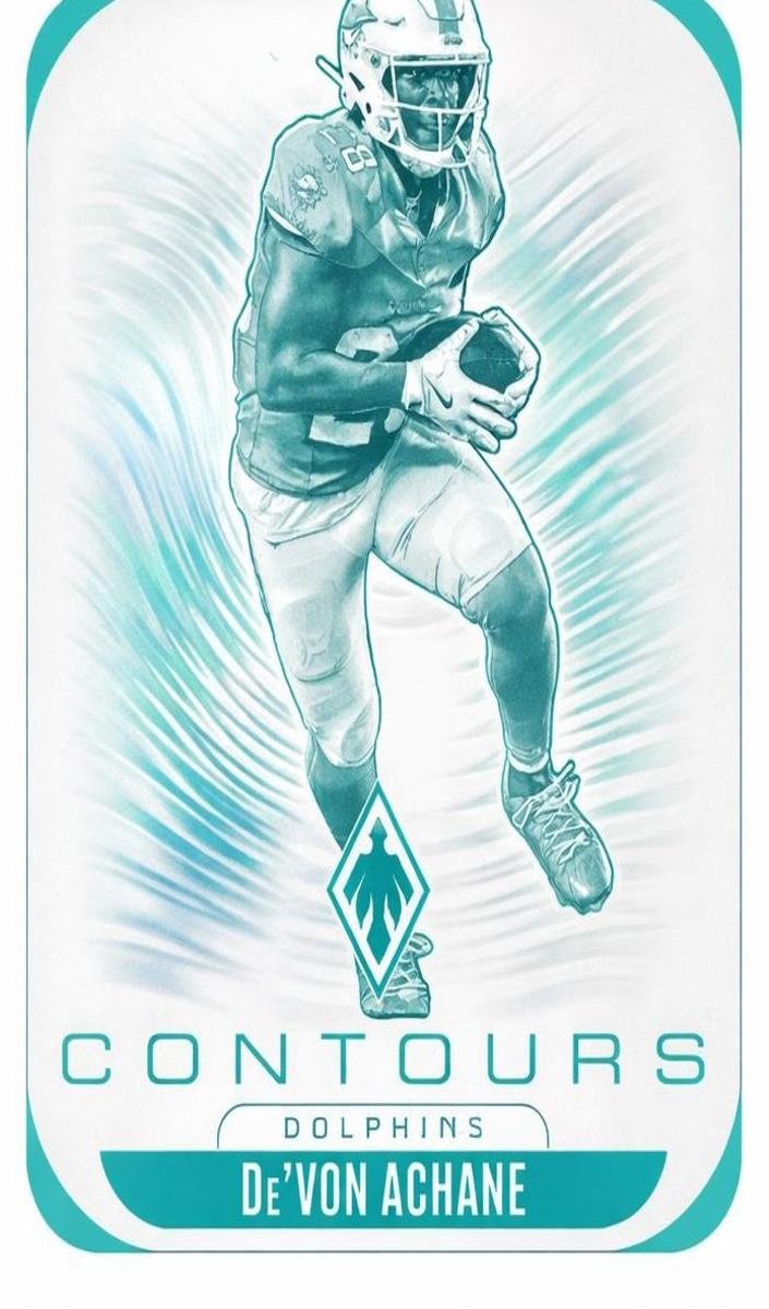 2025 Panini Phoenix Football De'Von Achane #20