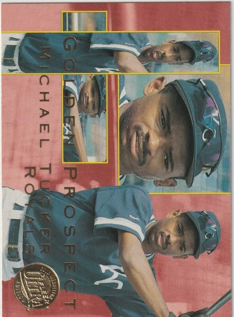 1995 Fleer Ultra Baseball Gold Medallion Michael Tucker #10