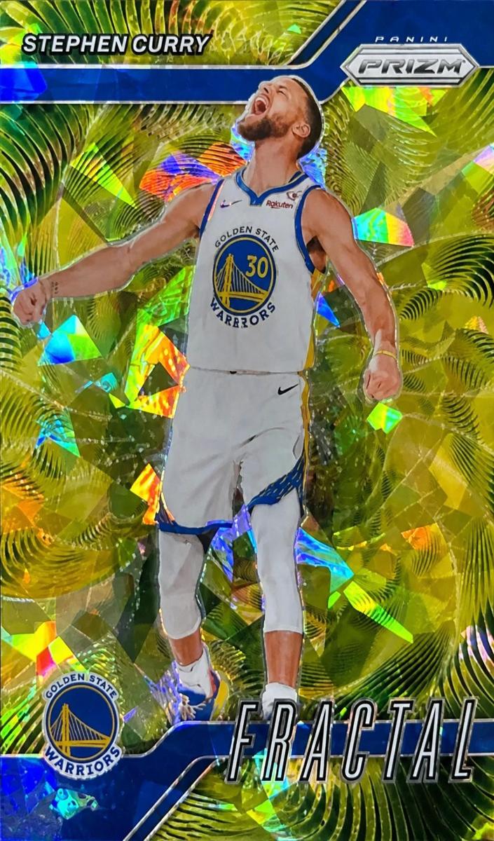 2024 Panini Prizm Basketball Blue Ice Stephen Curry #7 PSA 10