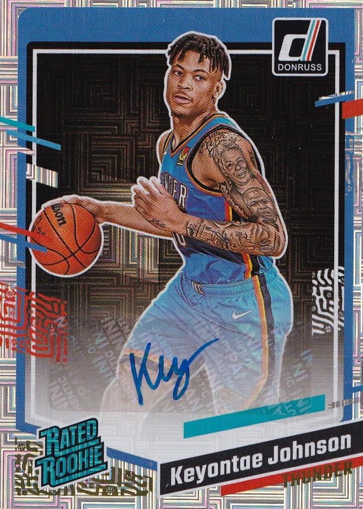 2023 Panini Donruss Basketball Choice Keyontae Johnson #270 PSA 9