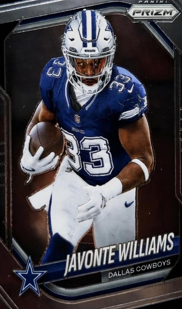 2025 Panini Prizm Football Javonte Williams #1