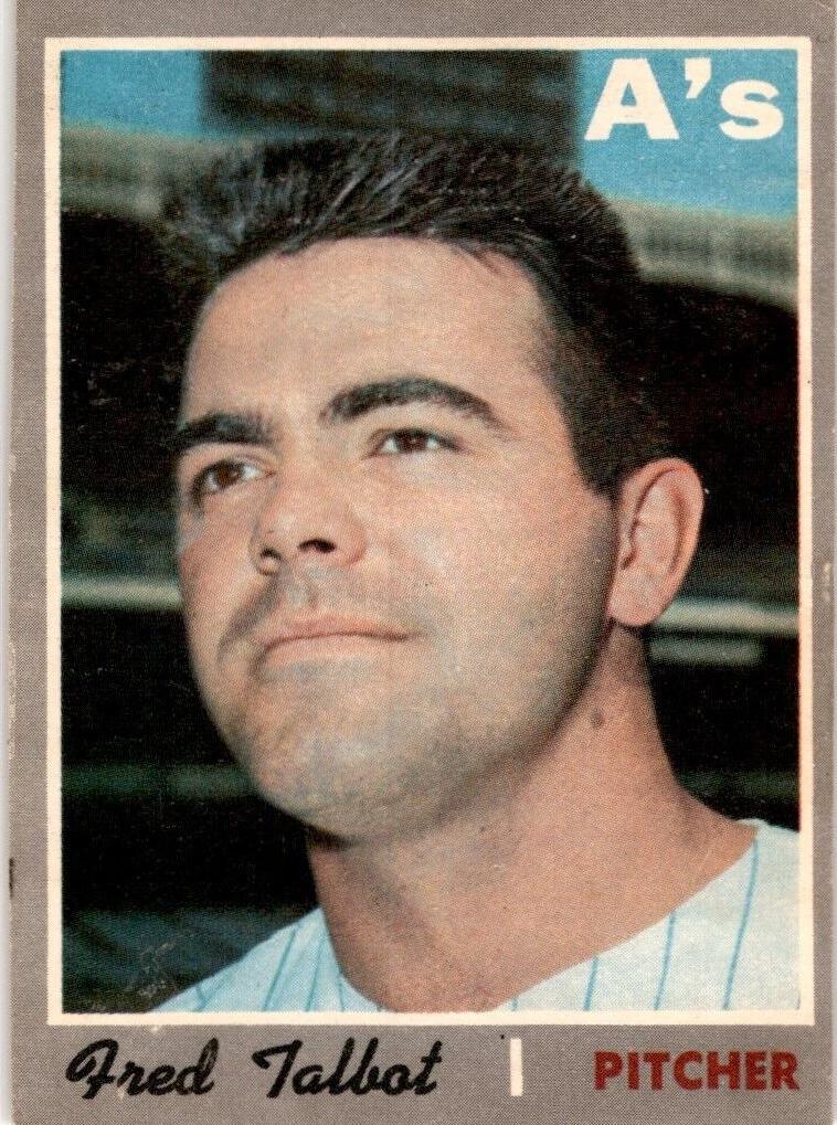 1970 O-Pee-Chee Baseball Fred Talbot #287