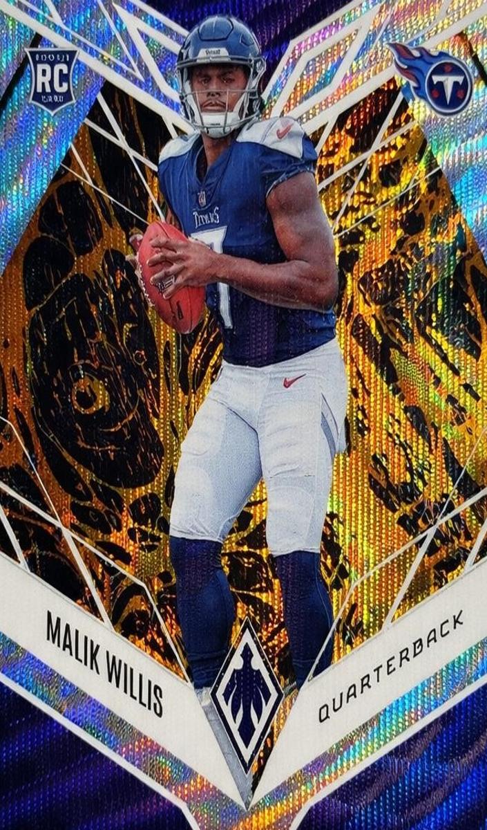 2022 Panini Phoenix Football Lava Malik Willis #103