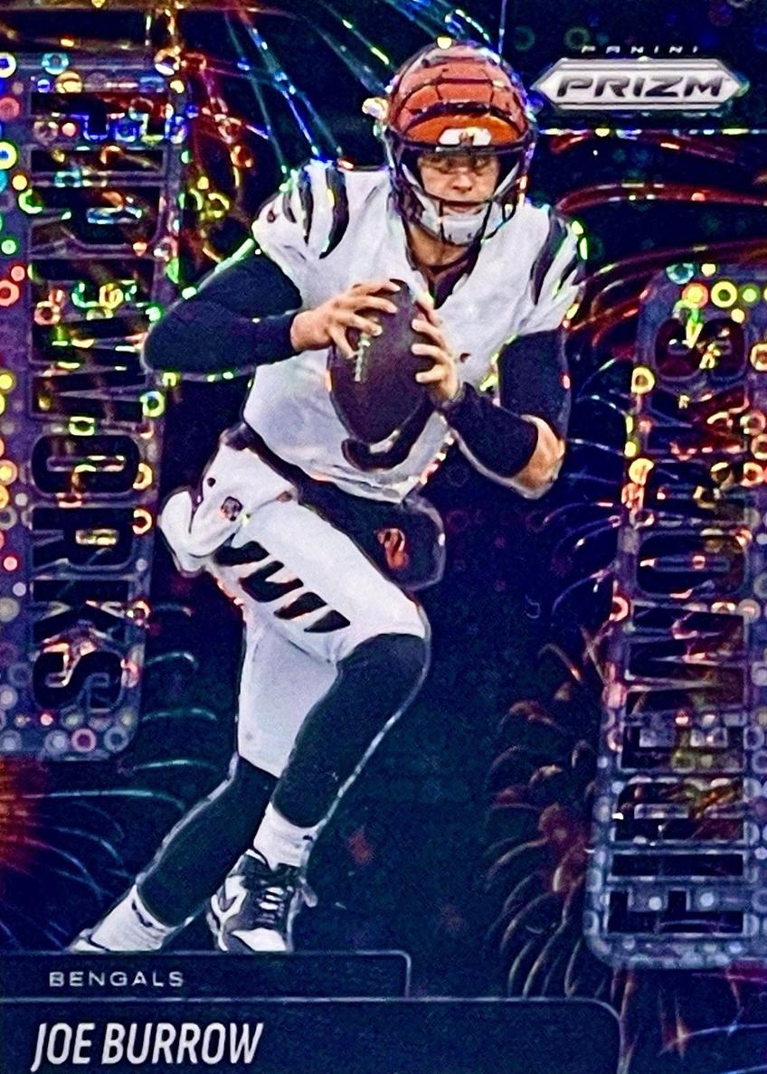 2025 Panini Prizm Football No Huddle Joe Burrow #25