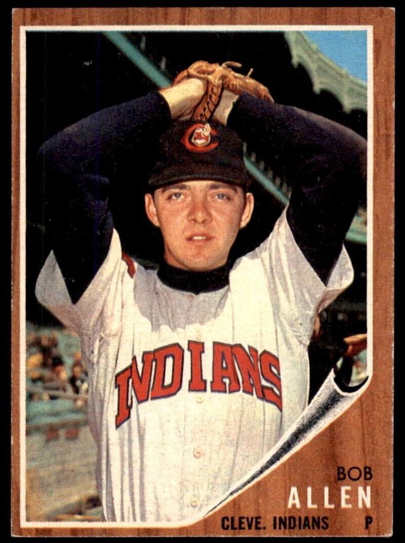 1962 Topps Baseball Bob Allen #543 PSA 7.5